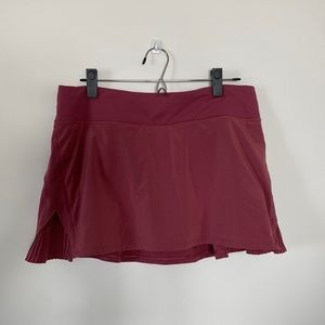 Lululemon Play Off the Pleats Skirt 14”